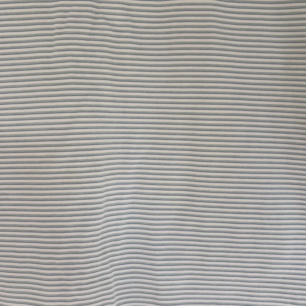 Bright Future Cotton Baby Blanket Blue Stripe Puppy Kitty Bug Animal 35x26.5